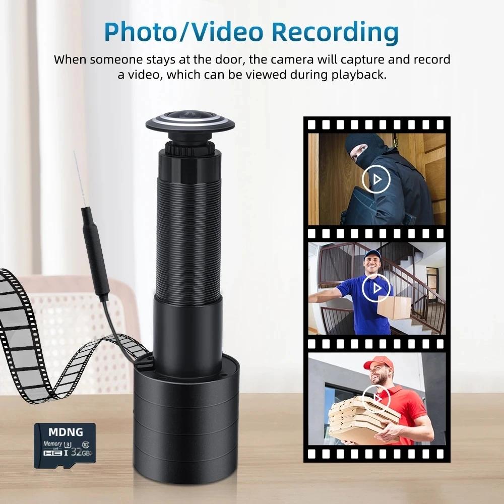 Tuya Smart Life vidéo judas Wifi caméra détection de mouvement visionneuse de porte sans fil vidéo p