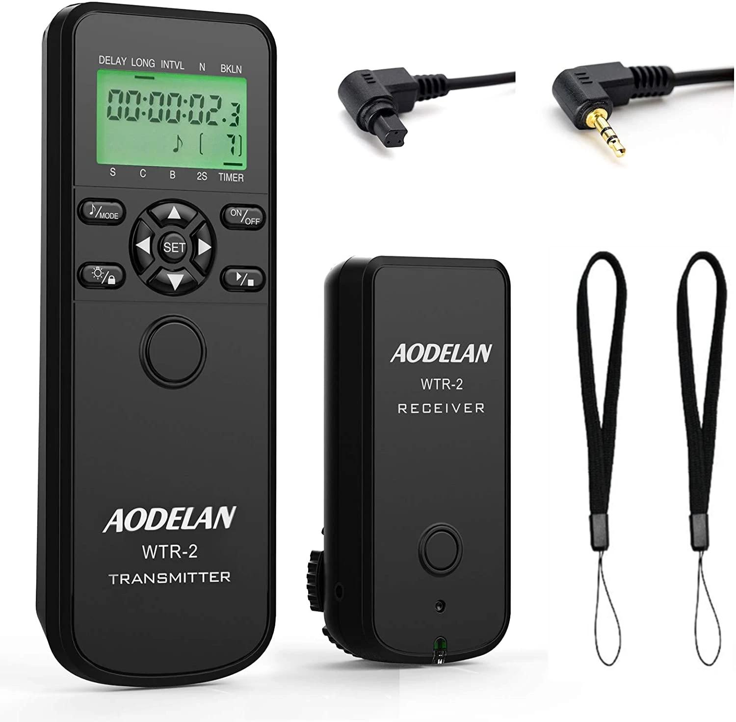 AODELAN – minuterie de caméra sans fil, télécommande, déclencheur pour Canon EOS R10, R5C, M6, M5, 8