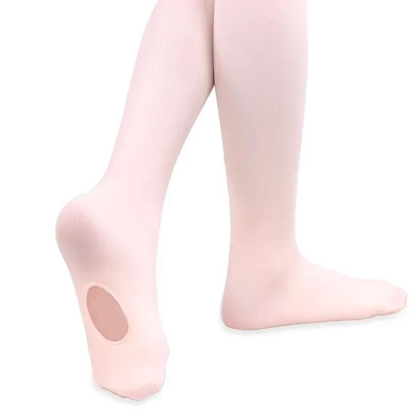 Collants ballet convertible microfibre 60D femme - Danse professionnelle sans couture