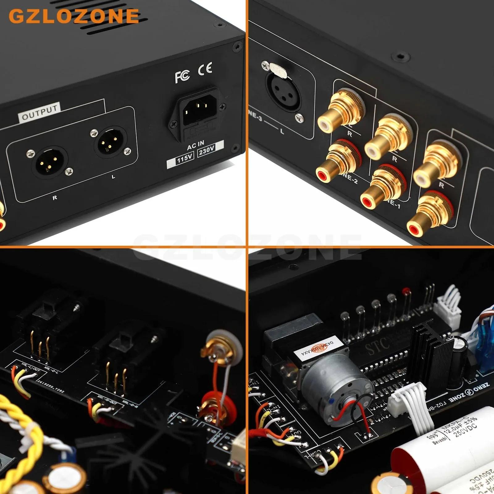 Préamplificateur à Tube à équilibre complet atmosphérique à distance HI-END PRT-13A-BAL, BASE sur AR