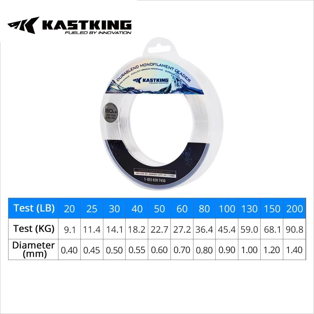 KastKing 20-200LB 110M 0.40-1.40mm Nylon Ligne De Pêche Chaude Super Forte Monofilament Nylon Ligne