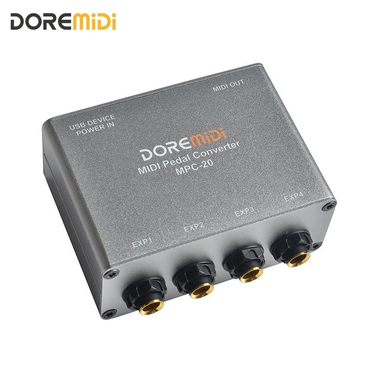 DOREMIDI Expression pédale convertisseur pédale extenseur de maintien MPC-20