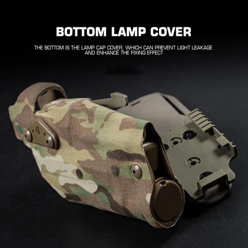 Étui tactique pour pistolet 6354DO pour Glock 17/19 avec lampe torche X300/X300U Airsoft -832 ALS, é