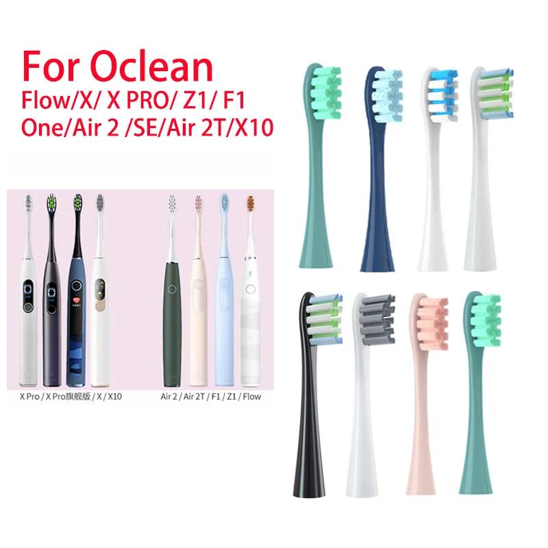 Pour Oclean Flow/X/ X PRO/ Z1/ F1/ One/ Air 2 /SE têtes de brosse doux DuPont sonique brosse à dents