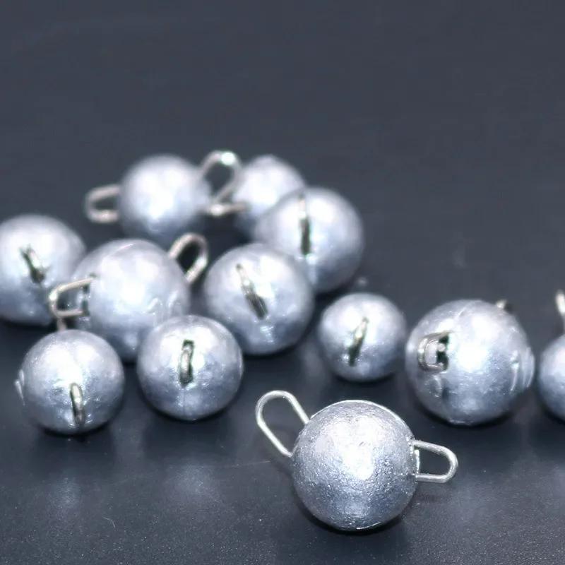 10 pièces/lot pêche Cheburashka plombs gabarit tête balle poids plomb plomb pour leurre souple chang
