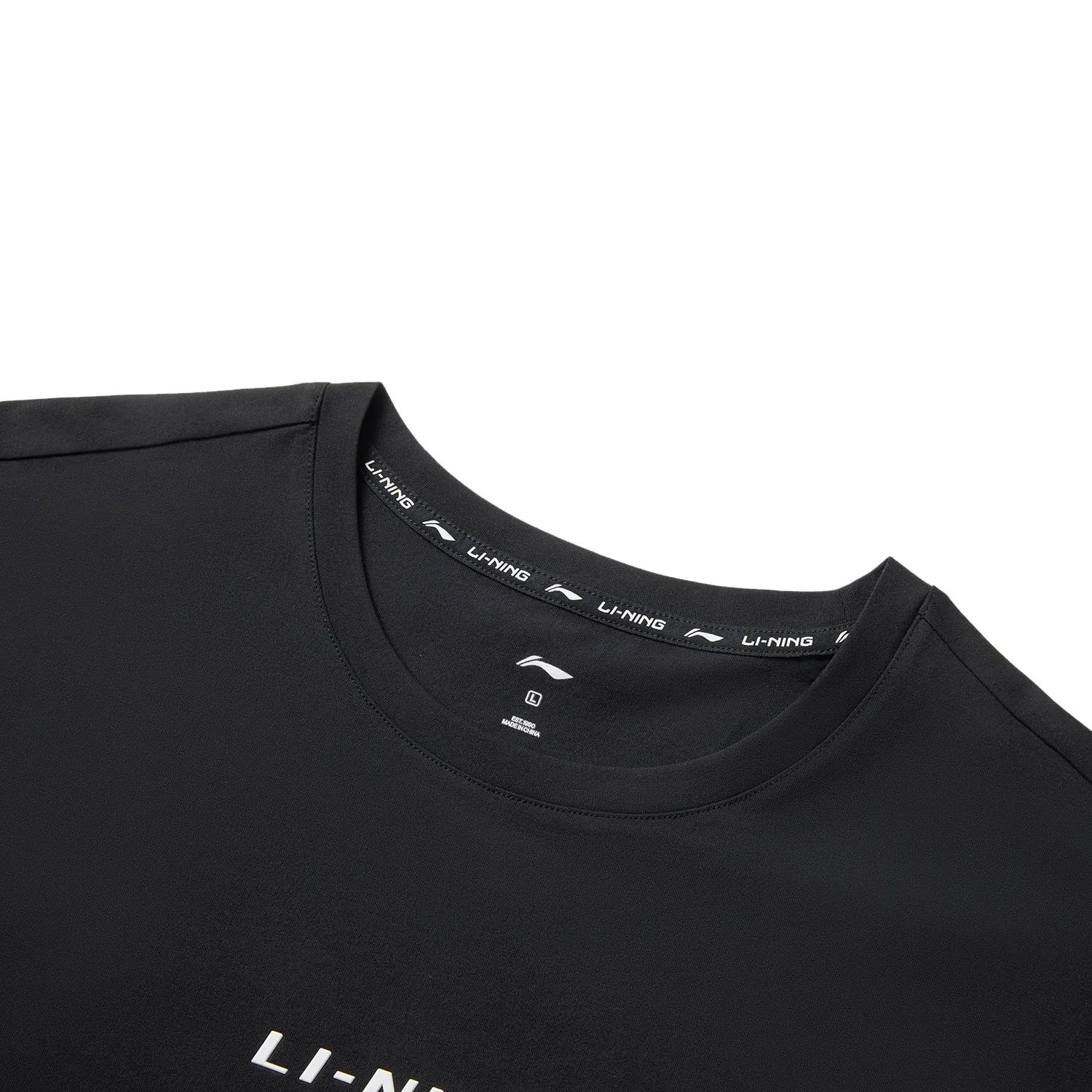 T-shirt Li-Ning entraînement sport homme séchage ULTRA 100% polyester fitness manches courtes ATSV115