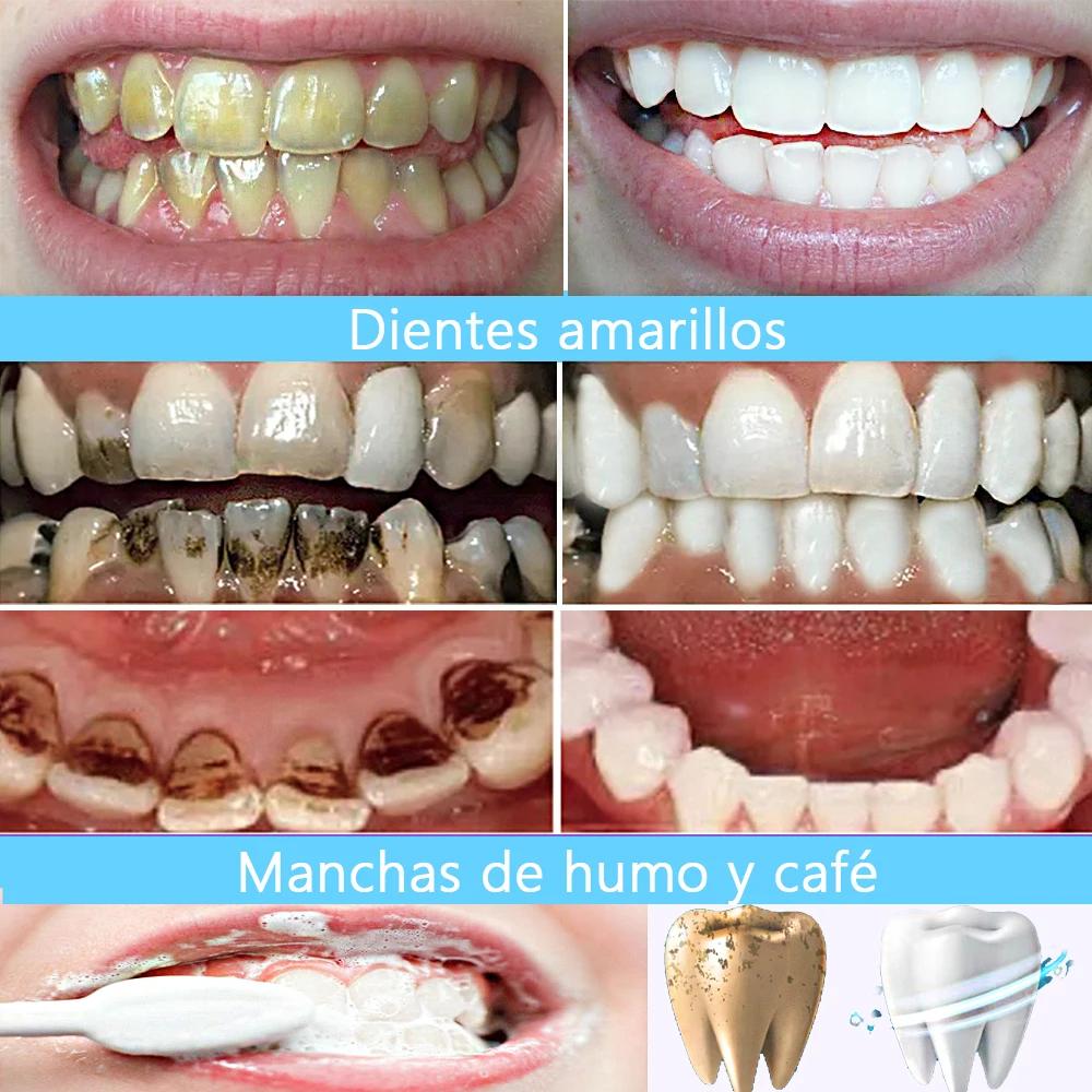 Flow-du-- Poudre nettoyante pour les dents, protège les dents brillantes, nettoyage buccal, haleine