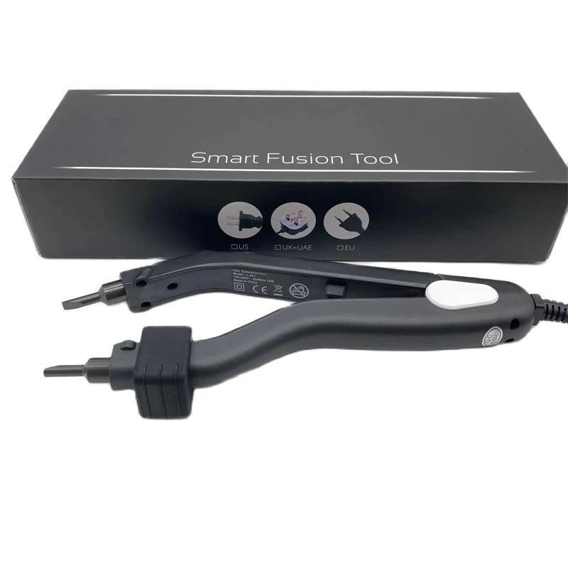 KIT de connecteur de cheveux de chaleur noire 220 degrés L-601 fer à chaleur contrôlable à la tempér