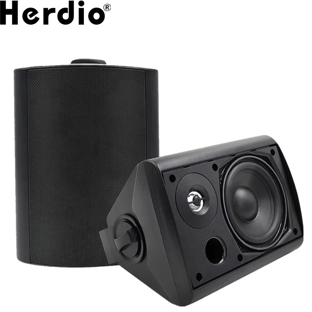 Herdio – haut-parleurs d'extérieur passifs filaires de 5.25 pouces, 300W, pour terrasse, système de