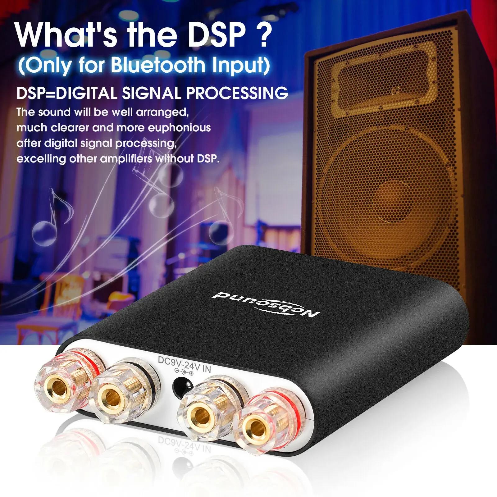 Nobsound TA-21 Mini amplificateur numérique Bluetooth 5.0 DSP récepteur Audio stéréo TPA3221 amplifi