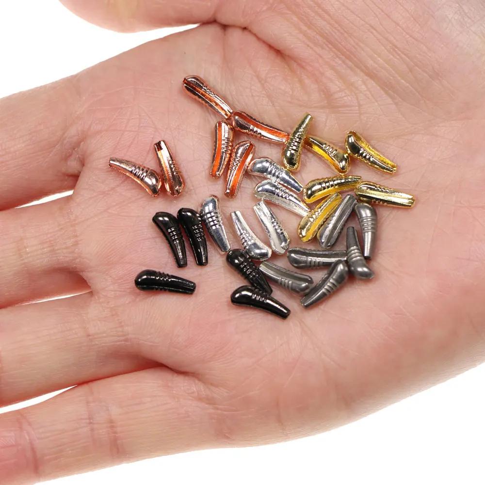 ICERIO 10 pièces 20 pièces tungstène nymphe corps gabarit dos perle rapide coulant gabarit nymphe mo