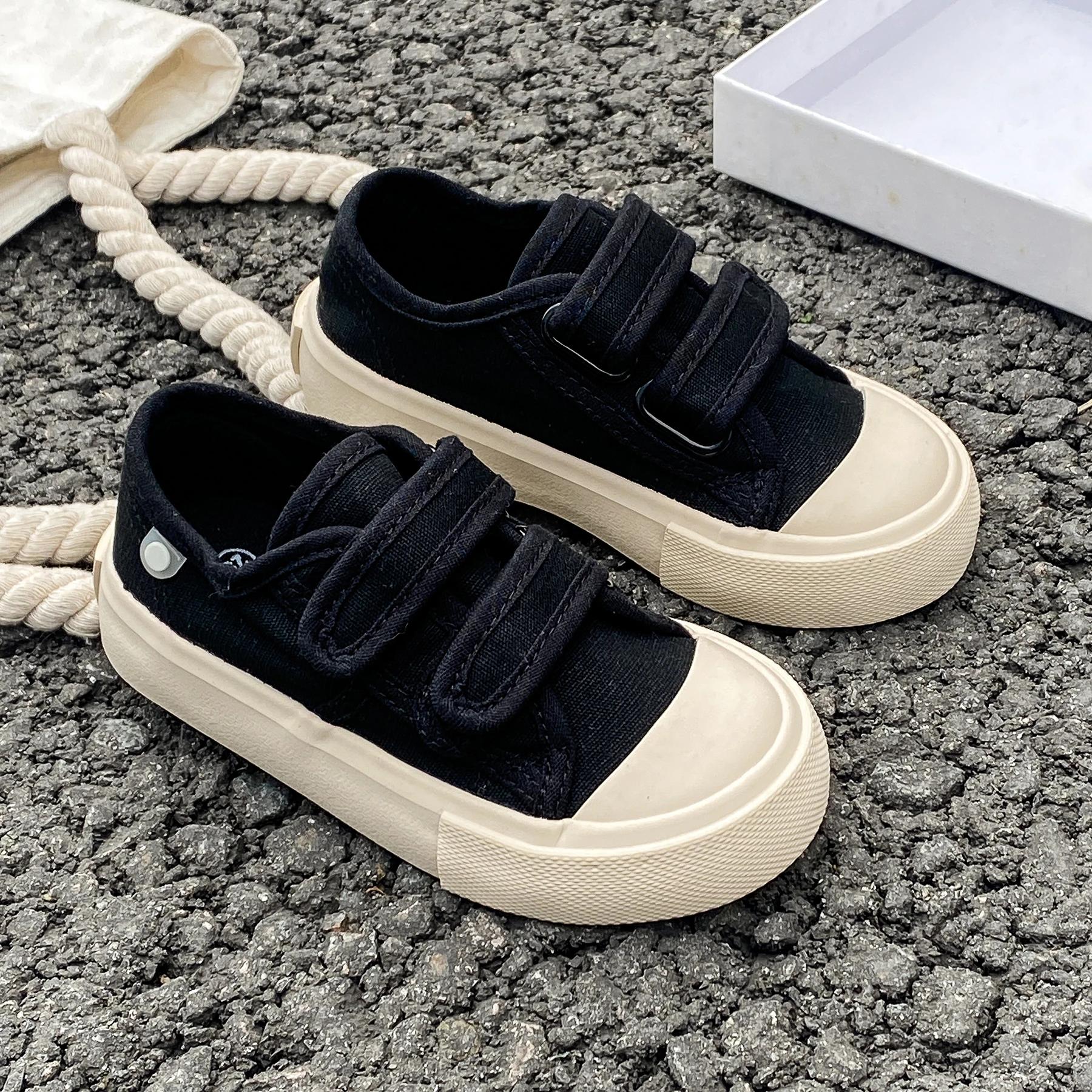 Chaussures en toile basses pour enfants, coloris bonbon, modèle 8003, pour garçons et filles, respir