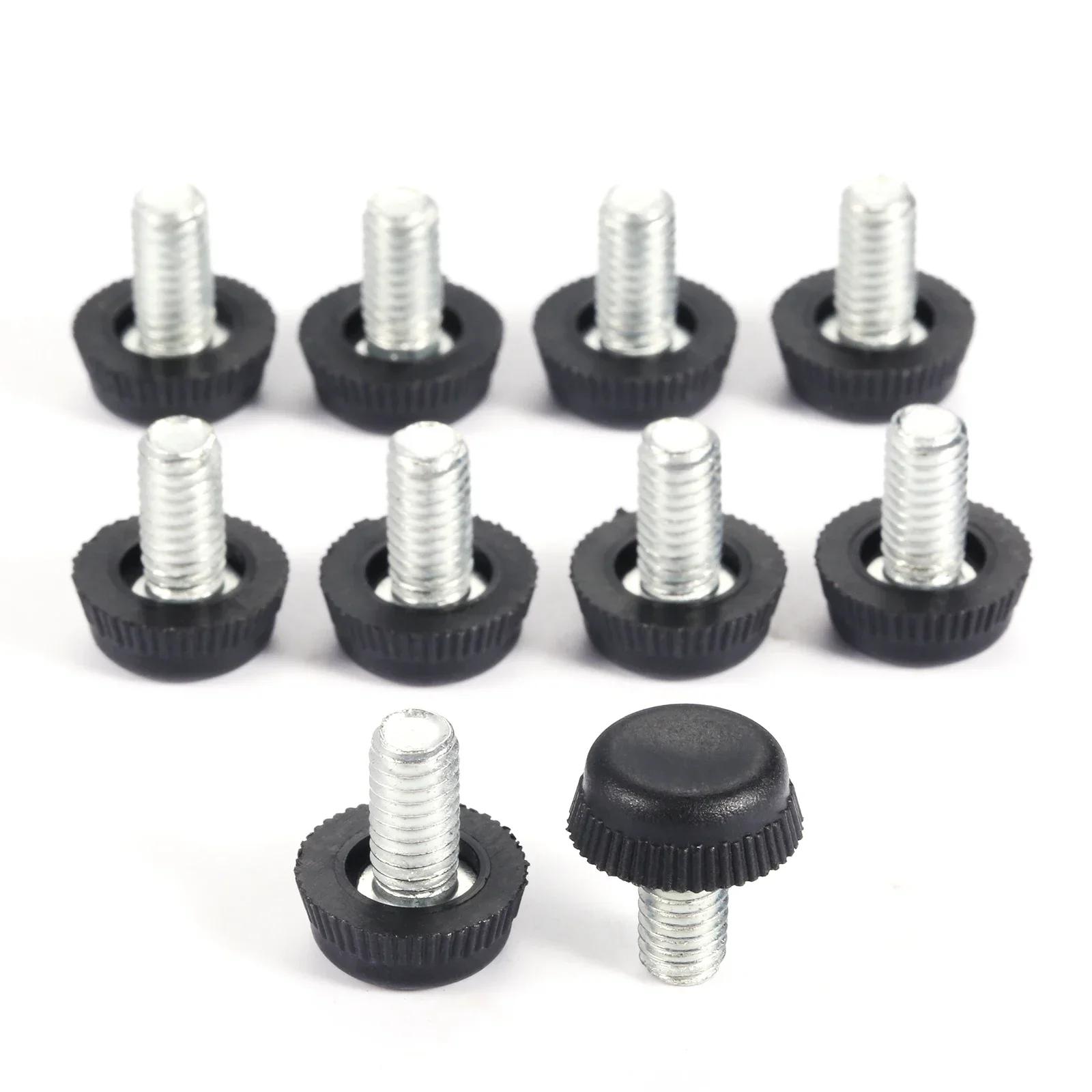10 pièces/ensemble pieds de meubles de réglage M6 * 10mm vis nivellement hauteur Pad Balance Table P