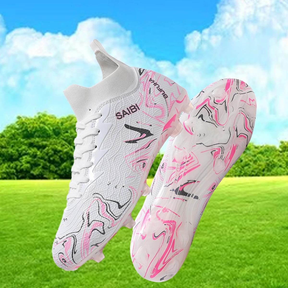 Chaussures de football baskets chuteira society chaussures de football au-dessus de la cheville mais