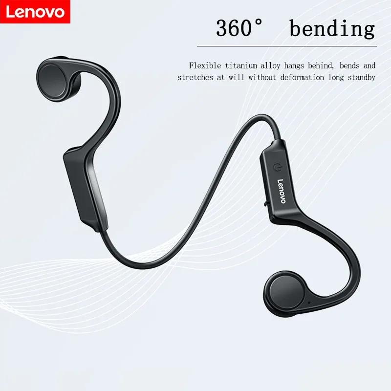 Lenovo X4 TWS Conduction osseuse Bluetooth casque sport écouteur étanche sans fil casque avec micro