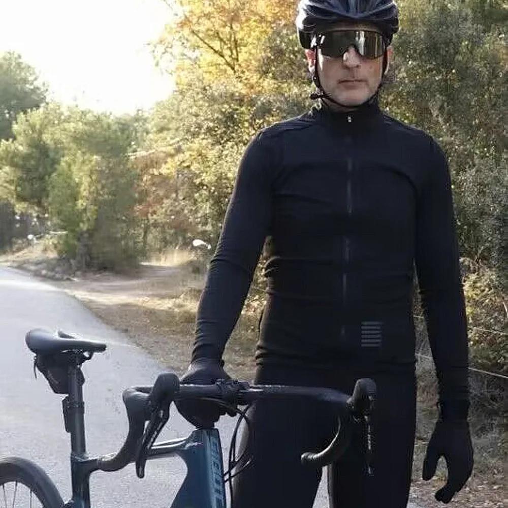 YKYWBIKE veste d'hiver polaire thermique hommes veste de cyclisme à manches longues cyclisme vélo vê
