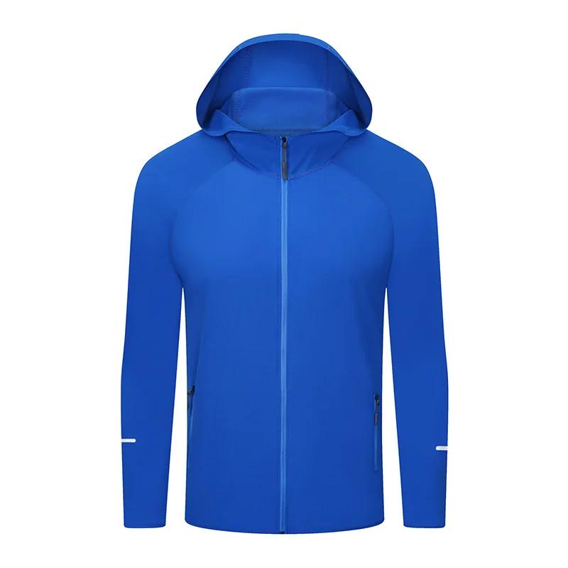 Veste Coupe-Vent à Capuche pour Homme et Femme, vaccage Rapide, Mince, Course à Pied, Fitness, Gym,