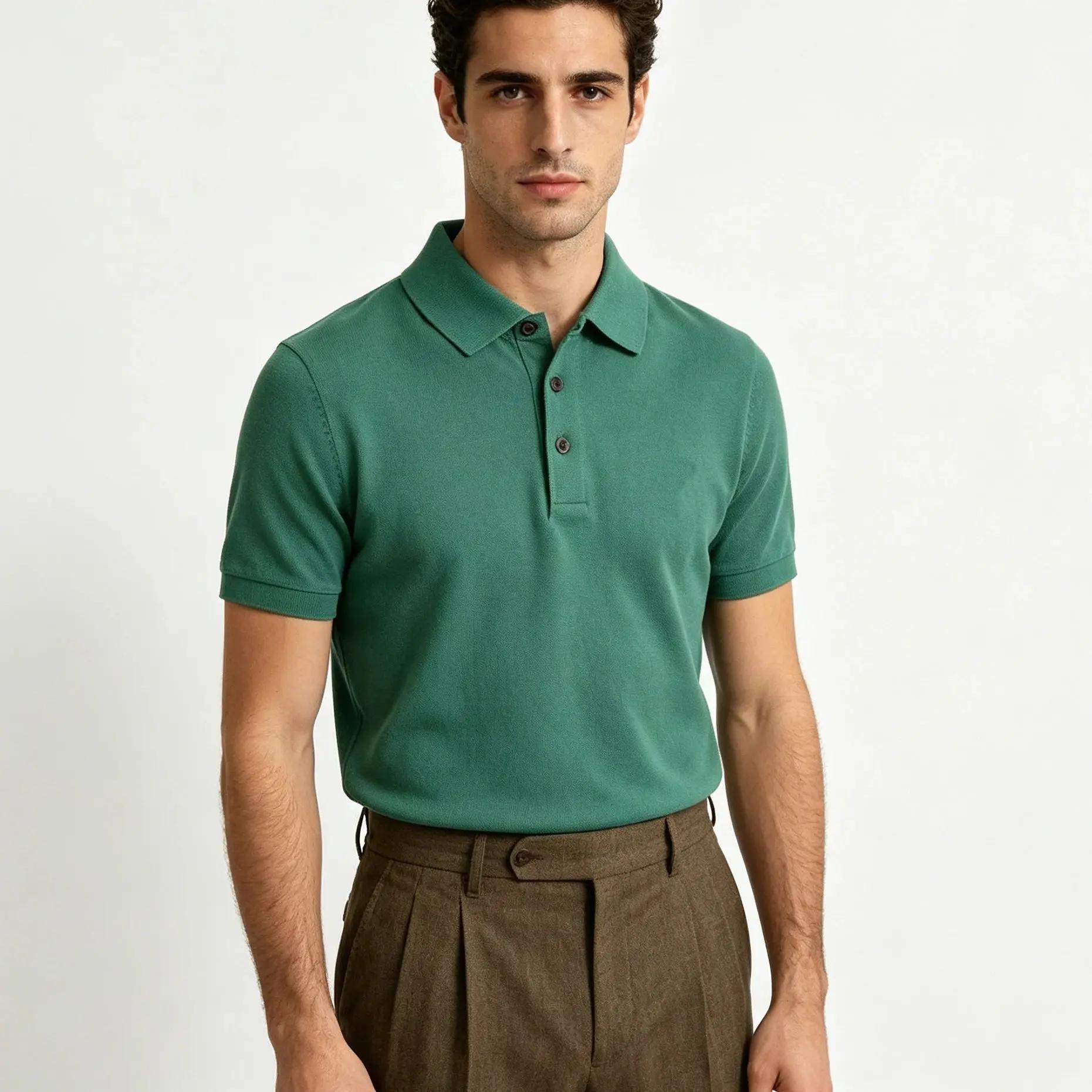 Chemises pour hommes, polos pour hommes, t-shirts brodés de créateurs, polos de golf, chemises slim