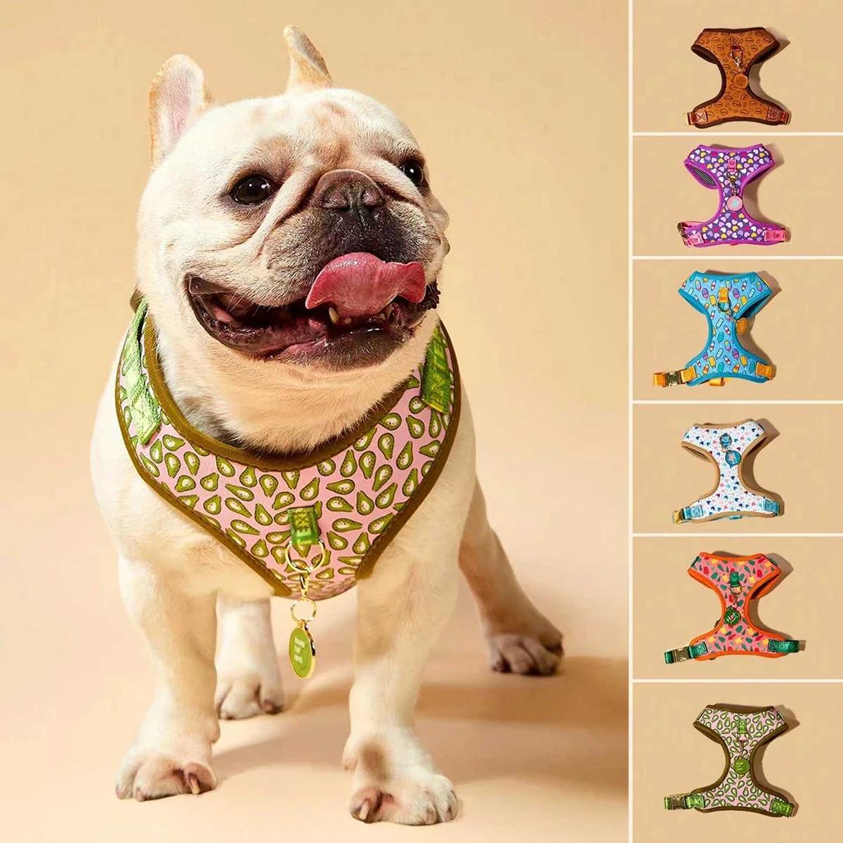 Harnais pour animaux de compagnie, cadeau de saint-valentin et du nouvel an, Design de luxe, réglabl