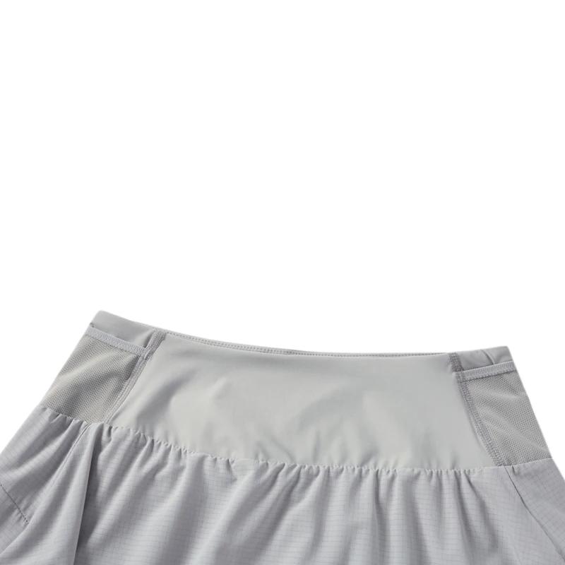 Li-Ning Jupes courtes de course pour femmes AT DRY Coupe régulière Confortables Respirantes Couleur