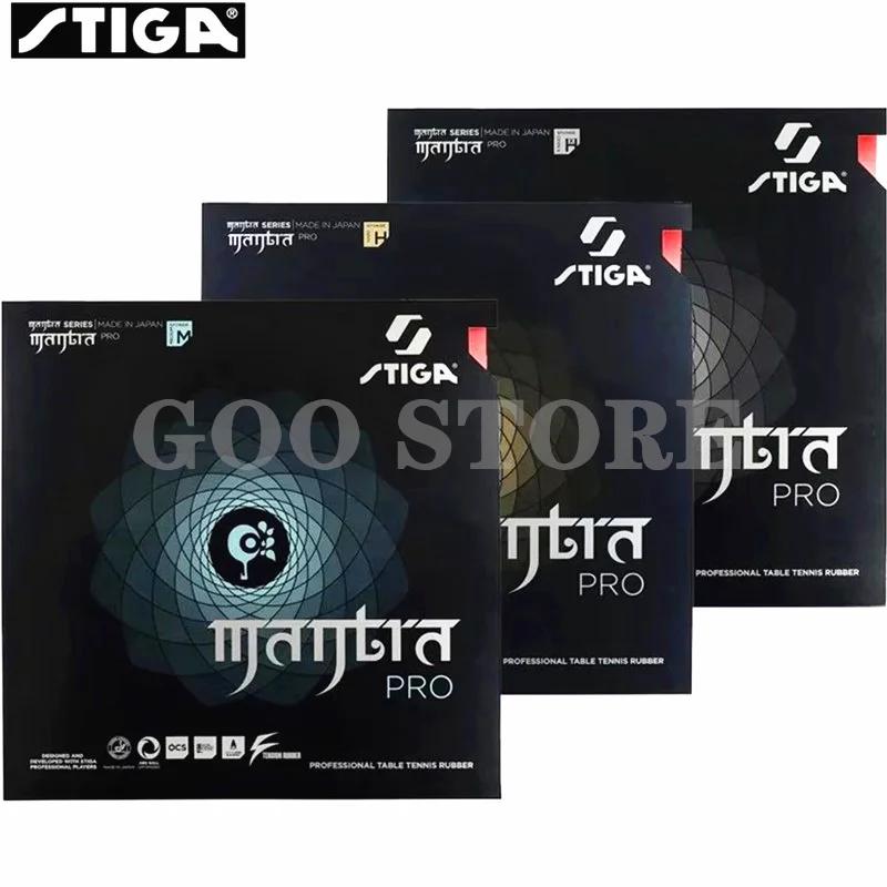 Éponge de ping-pong STIGA MANTRA PRO M/H XH - Caoutchouc japonais haute performance pour compétition