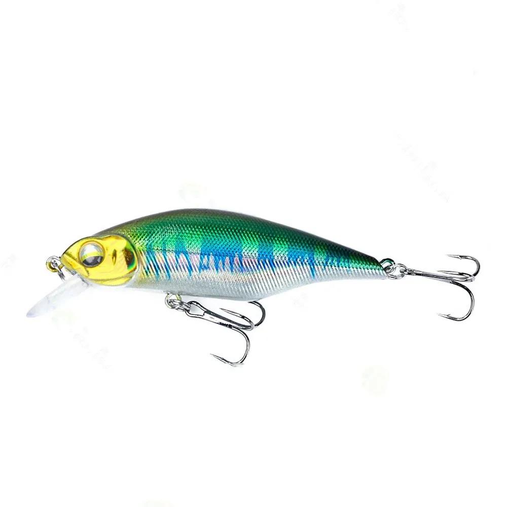 Leurre méné rigide coulant en plastique, appât artificiel wobbler idéal pour la pêche au brochet ou
