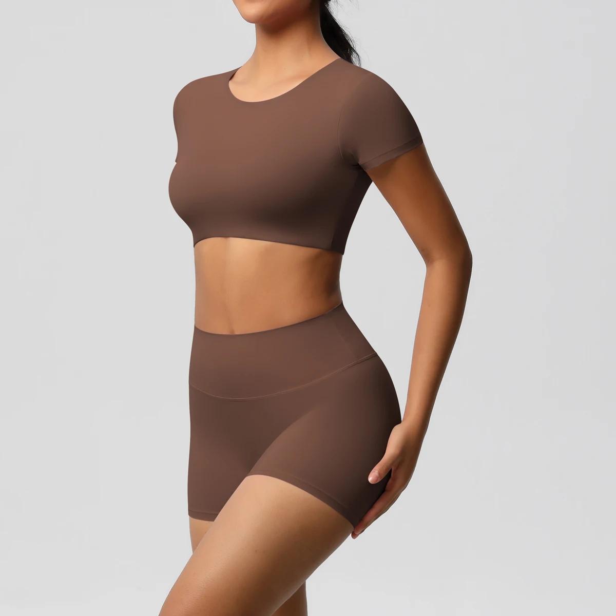 Ensemble sport 2 pièces femme - Débardeur leggings gym entraînement vêtements actifs confortables