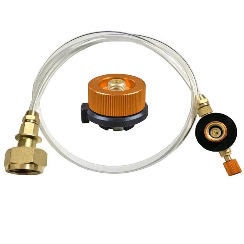 Adaptateur de recharge de Propane pour cuisinière à gaz de Camping en plein air, adaptateur de réser