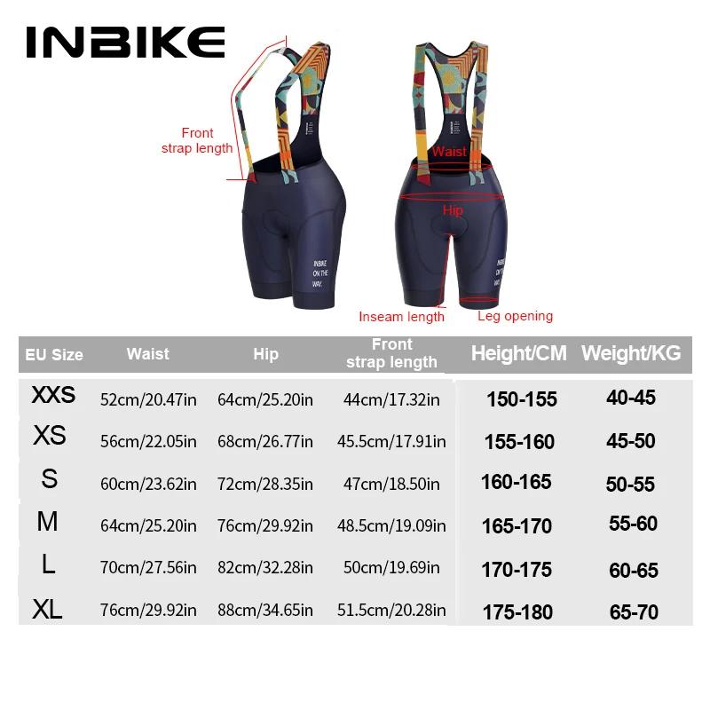 Cuissard de cyclisme INBIKE pour femme, short de vélo tout-terrain et de route avec rembourrage, vêt