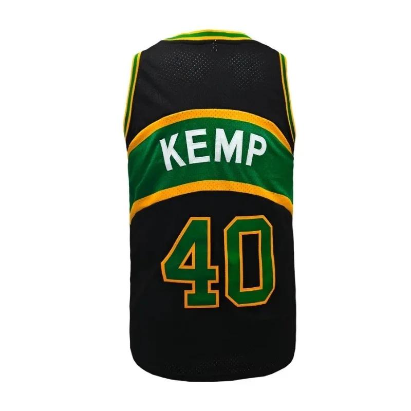 Maillot de basket-ball pour hommes, lettres et chiffres brodés, gilet ample et respirant sans manche