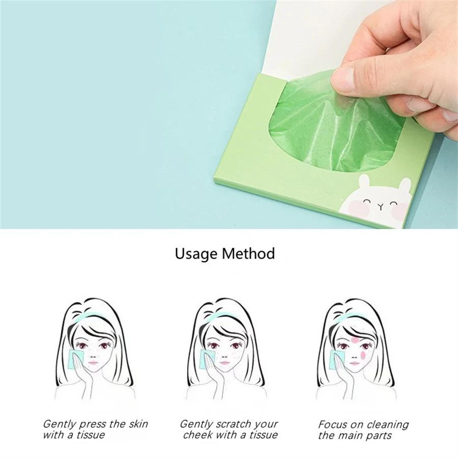 Papier absorbant d'huile parfumée pour hommes et femmes, thé vert, gardénia, camomille, µ, rose, cha