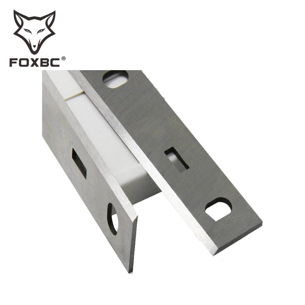FOXBC – lames de raboteuse, 210x22x1.8mm, HSS, outils de coupe pour rabotteuse de bois, 8 pouces, po