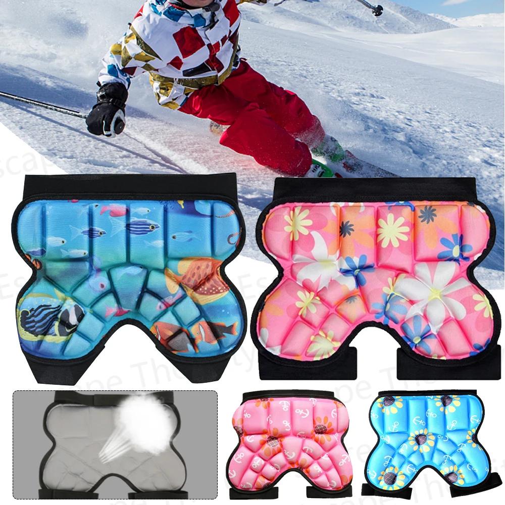 Pantalon rembourré snowboard enfants 3D - Protection hanches et fesses pour skateboard et patinage