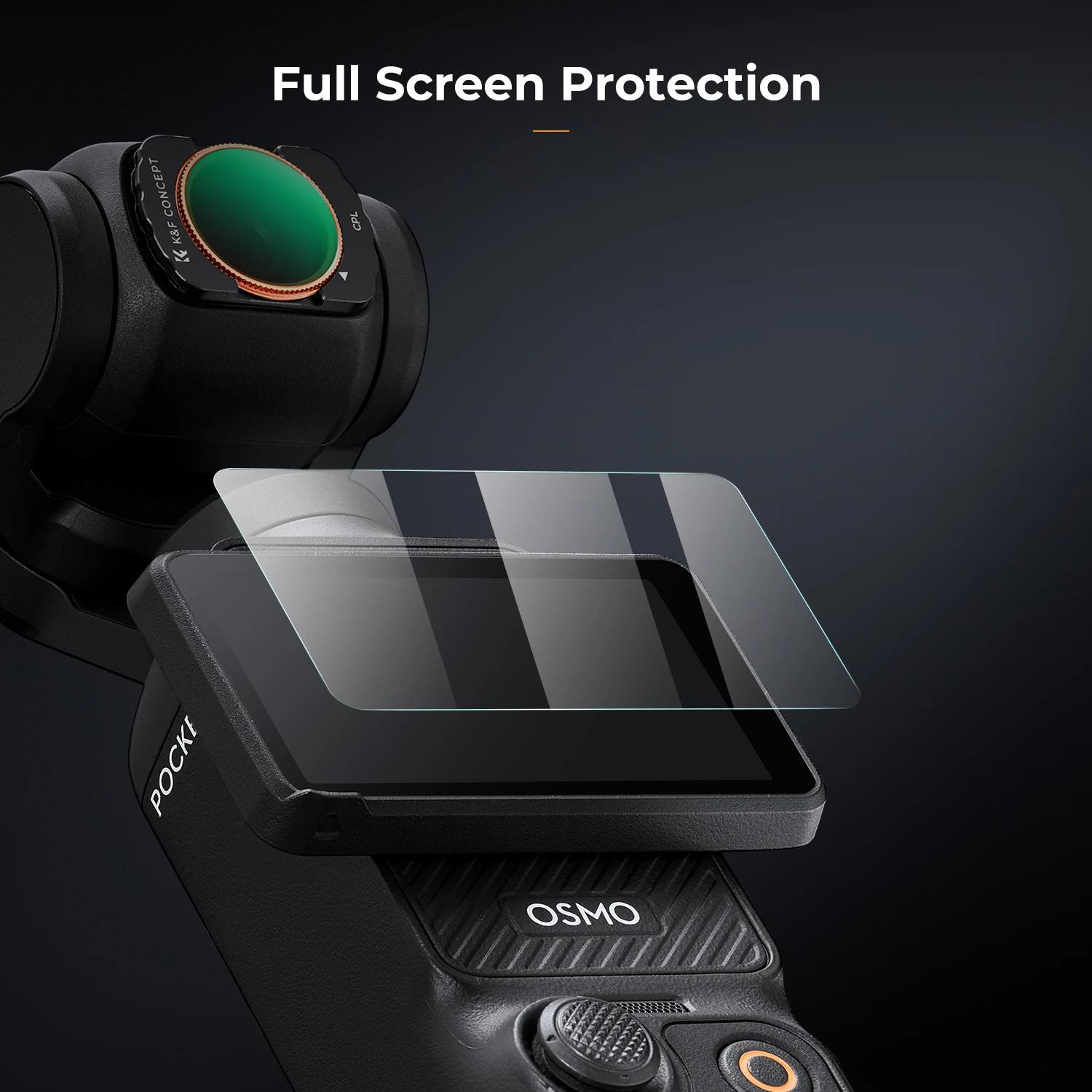 Filtres pour caméra sportive K&F CONCEPT pour DJI Osmo Pocket 3 UV CPL ND/PL Black Mist 1/4 ND2-32 N