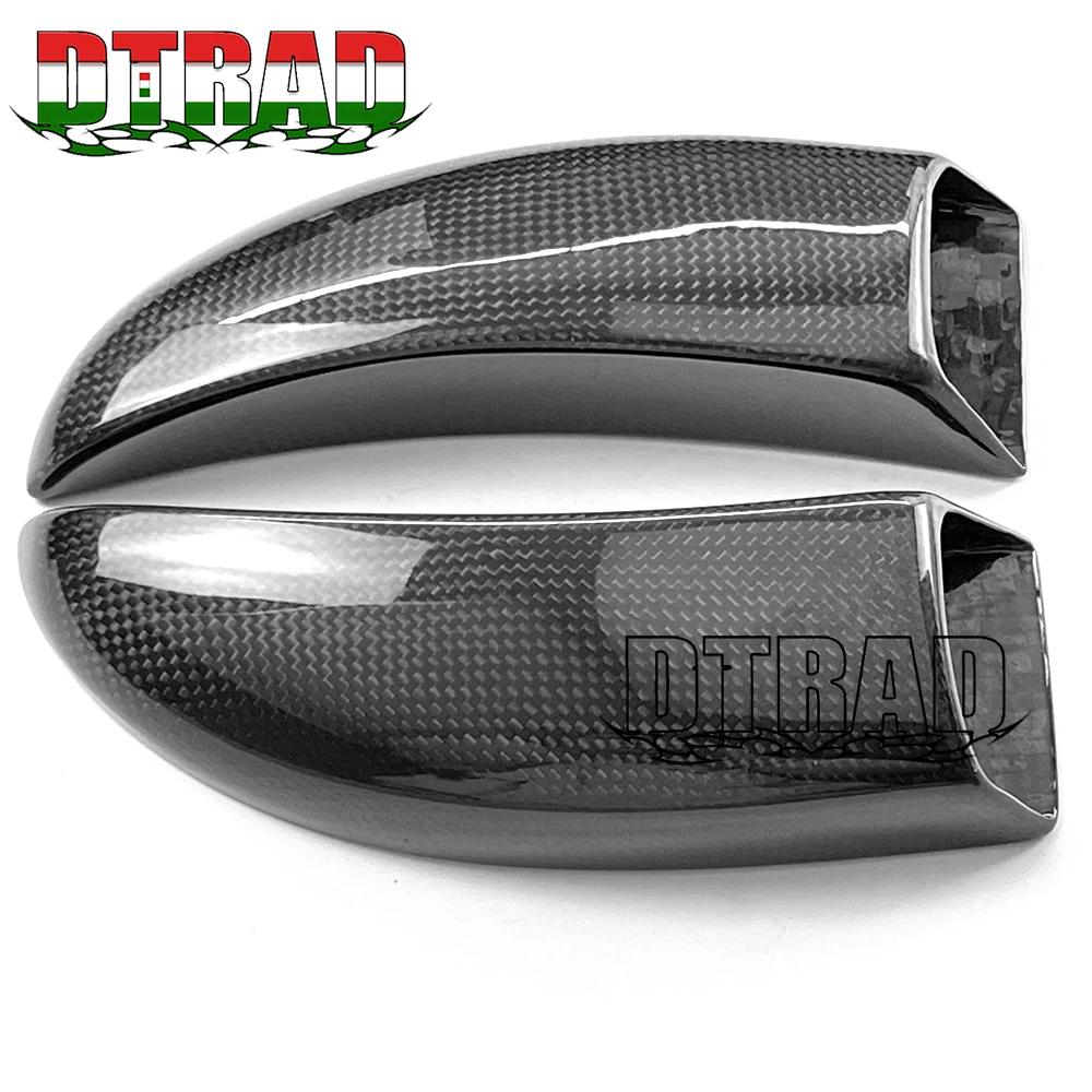 Couvercle de radiateur d'étrier avant de moto, conduits d'air de refroidissement de frein en Fiber d