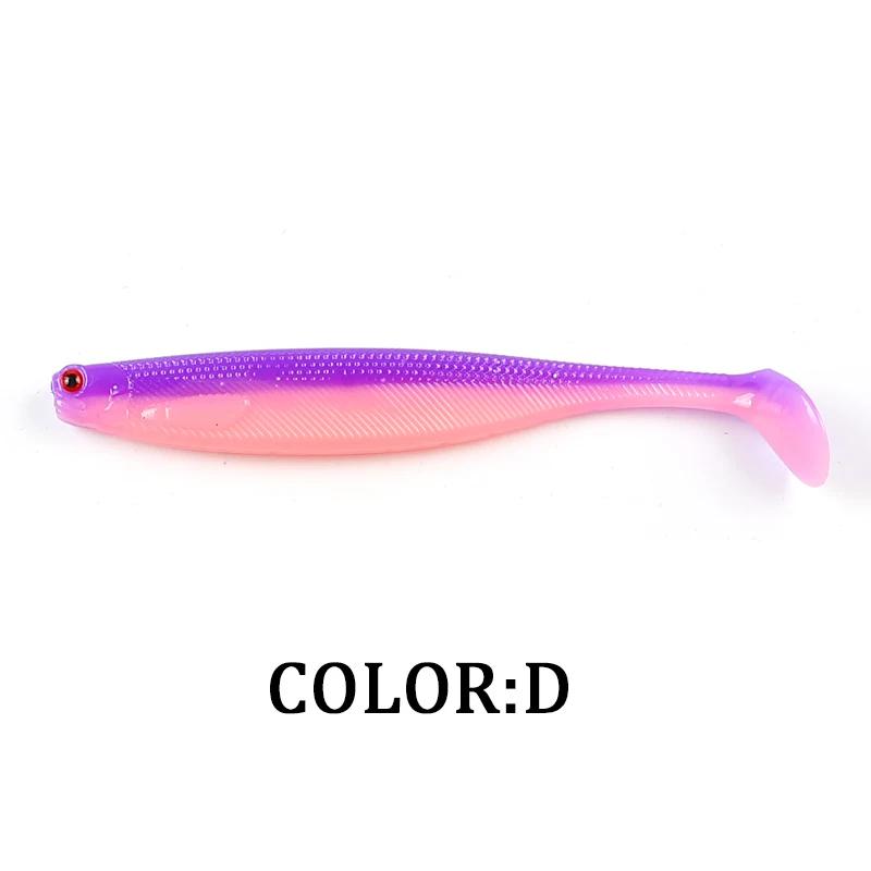 2022 Supercontinent ShadTeez 5 cm/7 cm/10 cm brochet Zander prédateur pêche yeux 3d leurre souple le