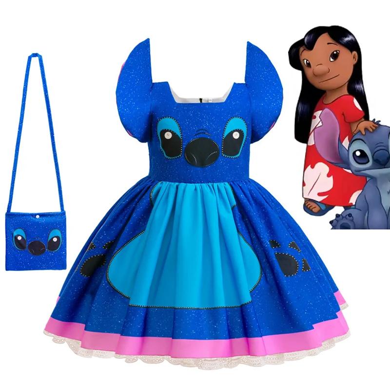 Robe de film Lilo pour filles, Costume de Cosplay, spectacle sur scène, fête de carnaval d'halloween
