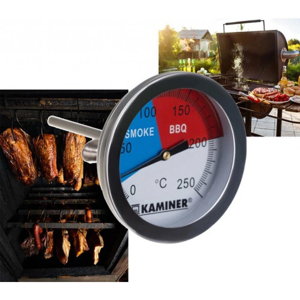 Thermomètre pour barbecue en acier inoxydable, capteur, outils de cuisine, viande, cuisine, compteur