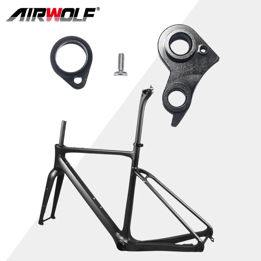 AIRWOLF-Cintre de dérailleur arrière pour vélo de route et VTT, crochet de vélo à dégagement rapide,