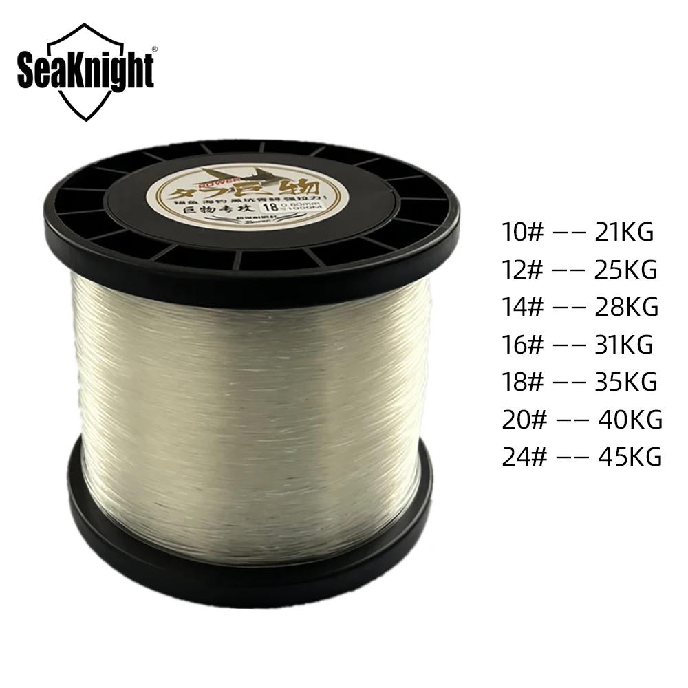 SeaKnight ligne de pêche en Nylon pleine 1000M japon haute qualité Monofilament carpe ligne 21-45KG