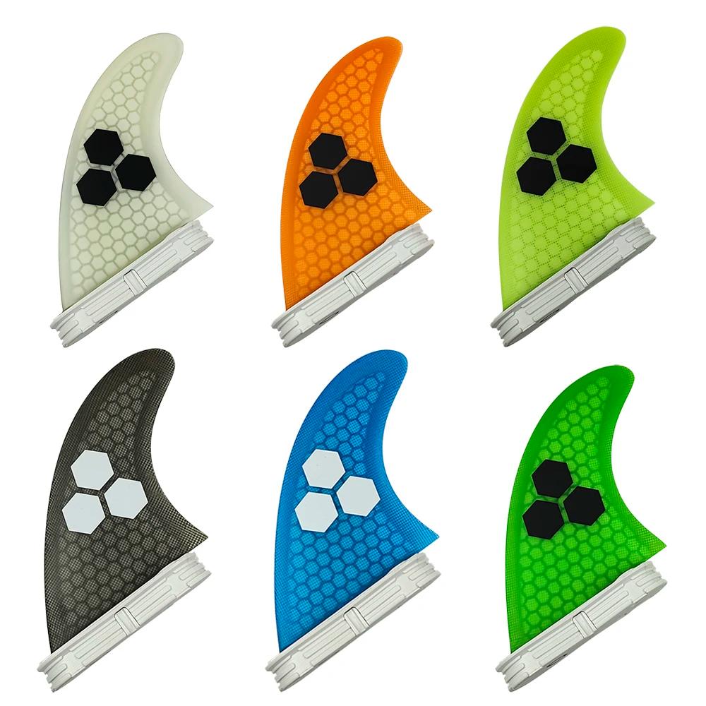 Grande planche de surf UPSURF FCS Ⅱ, ailerons 3 pièces/ensemble, stabilisateur pour le surf, aileron