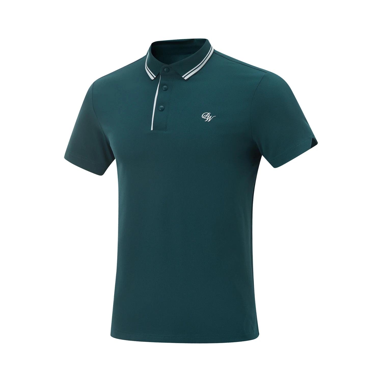 Li-ning T-shirt POLO Wade pour hommes AT DRY FREEZE 88% Polyamide 12% élasthanne à sec doublure resp