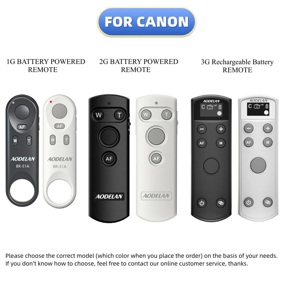 AODELAN BR-E1A Sans Fil Bluetooth Télécommande Déclencheur pour IL EOS R100 R5II R3 RP 850D 6DII 90D