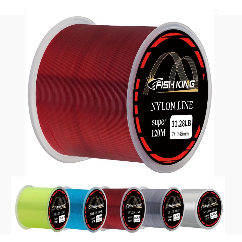 NGB 120M ligne de pêche Monofilament Super forte japon 0.14-0.60MM 4.13-34.32LB ligne en Nylon acces