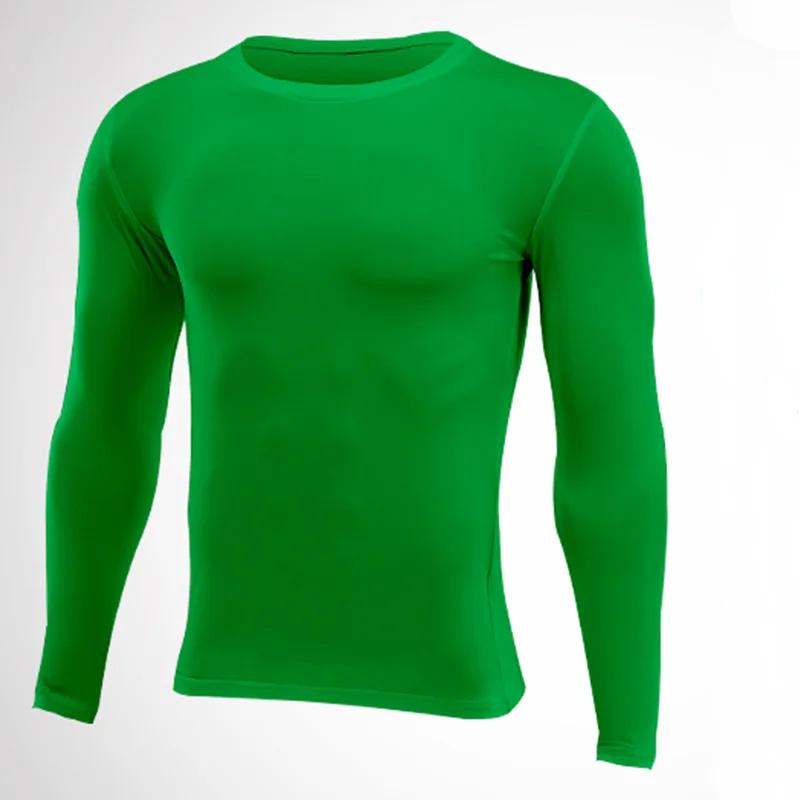 Hommes femmes enfants enfants garçon fille Compression course longue Base t-shirt Fitness Sport bask
