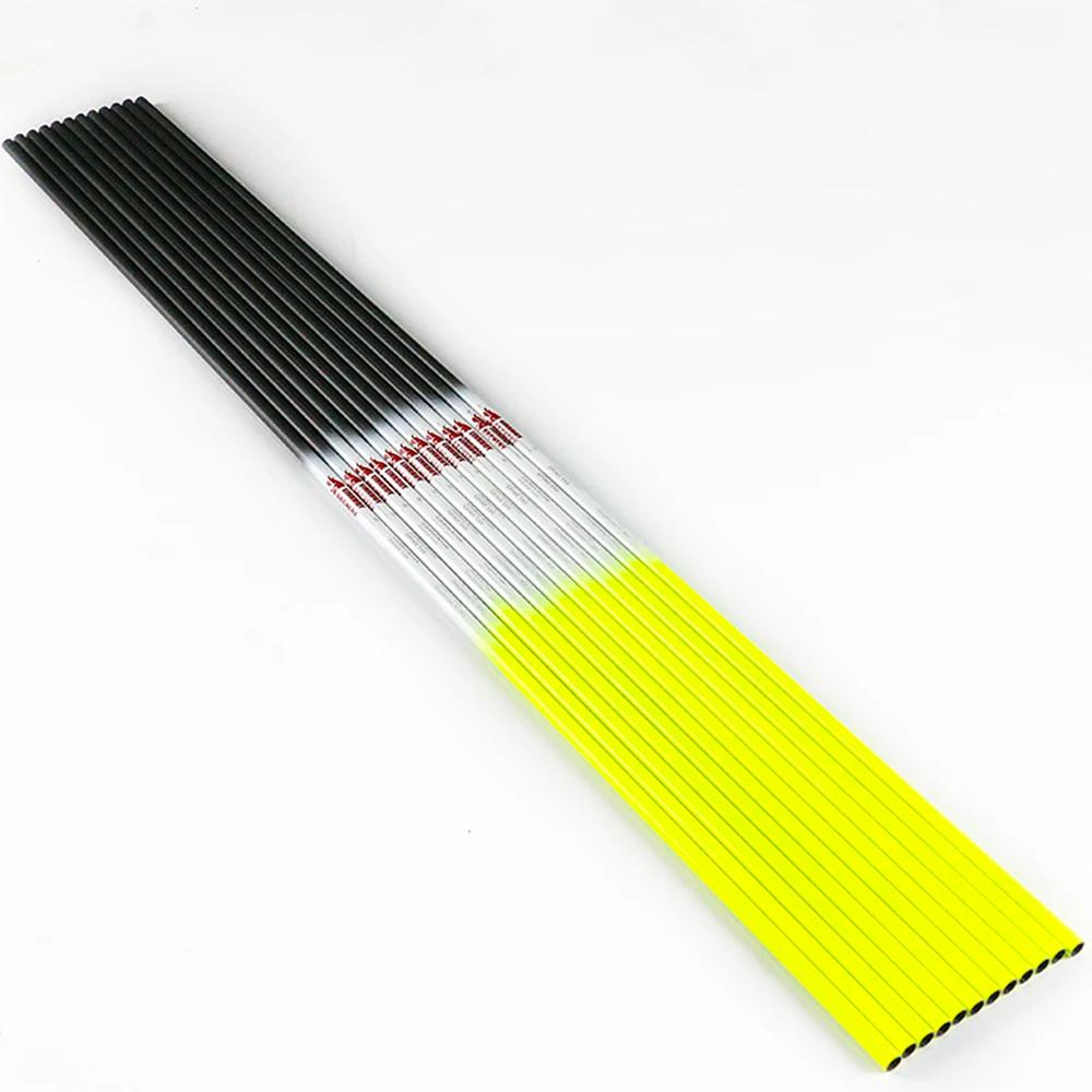 Linkboy Archery 12pcs Carbon Arrow Shaft Spine300-800 30/32inch Compound Traditional Recurve Bow Sho