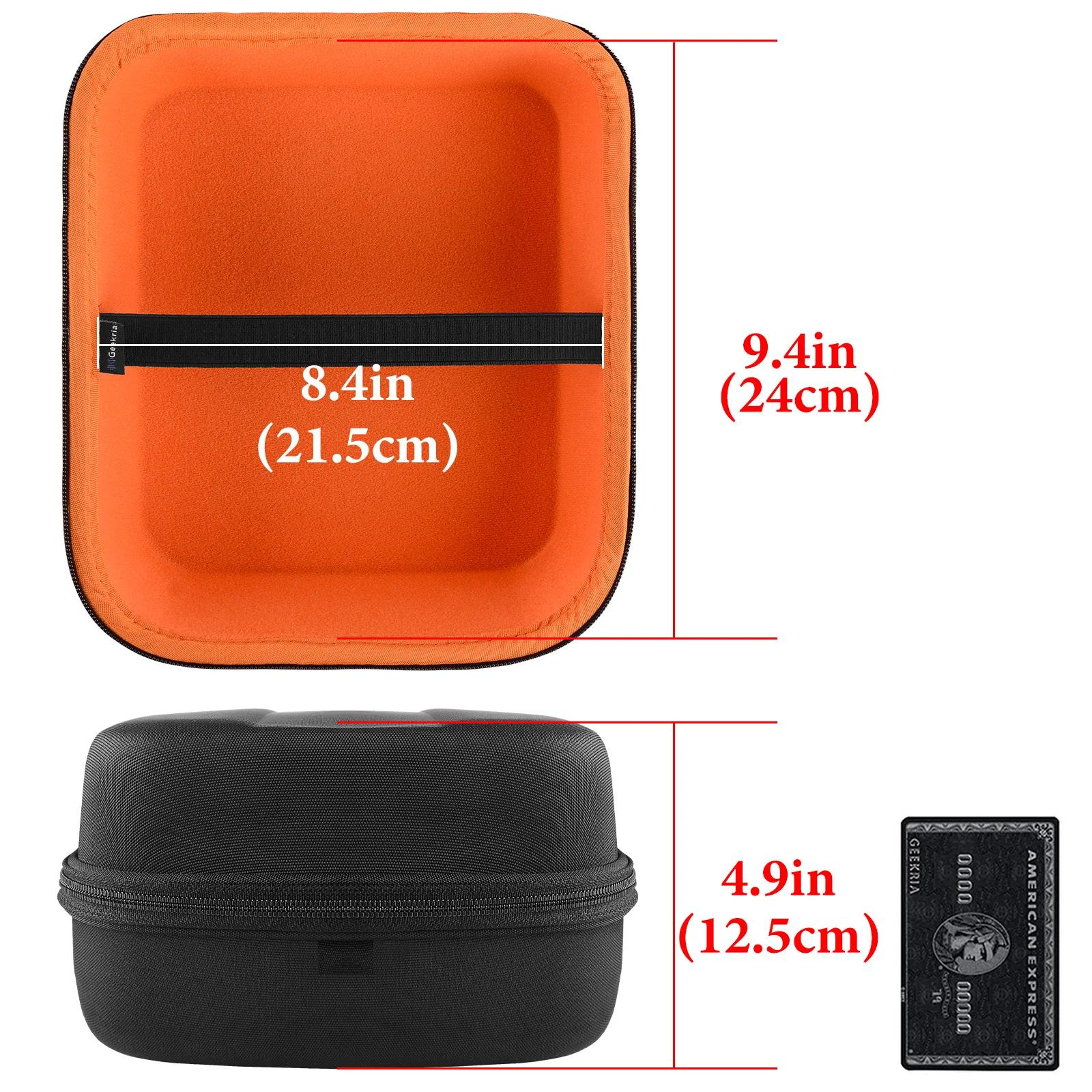 Étui pour casque Geekria pour casques Denon AH-D9200, Sony MDR-Z1R, sac de transport rigide de rempl