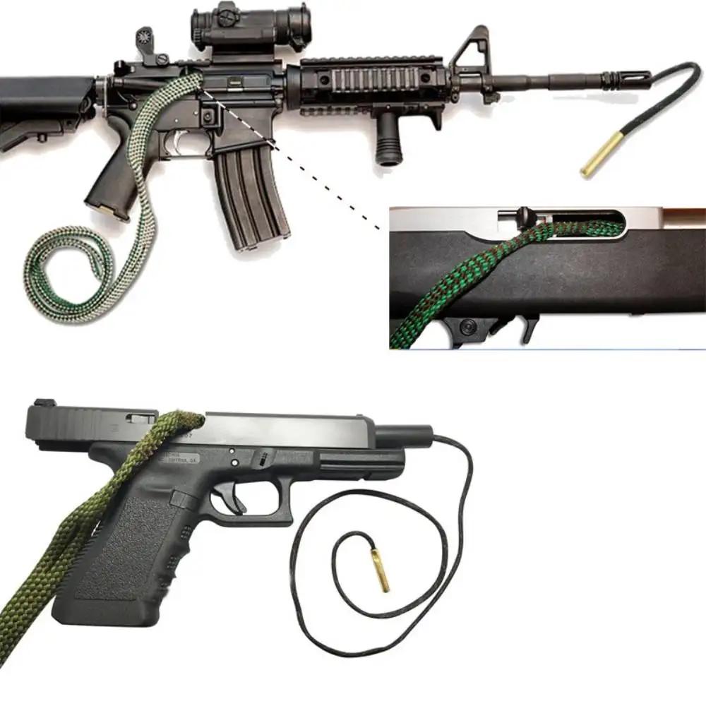 Corde de nettoyage de baril, 2 pièces, 22 Cal.223 Cal.38 Cal & 5.56mm 7.62mm 9mm, corde de calibre,