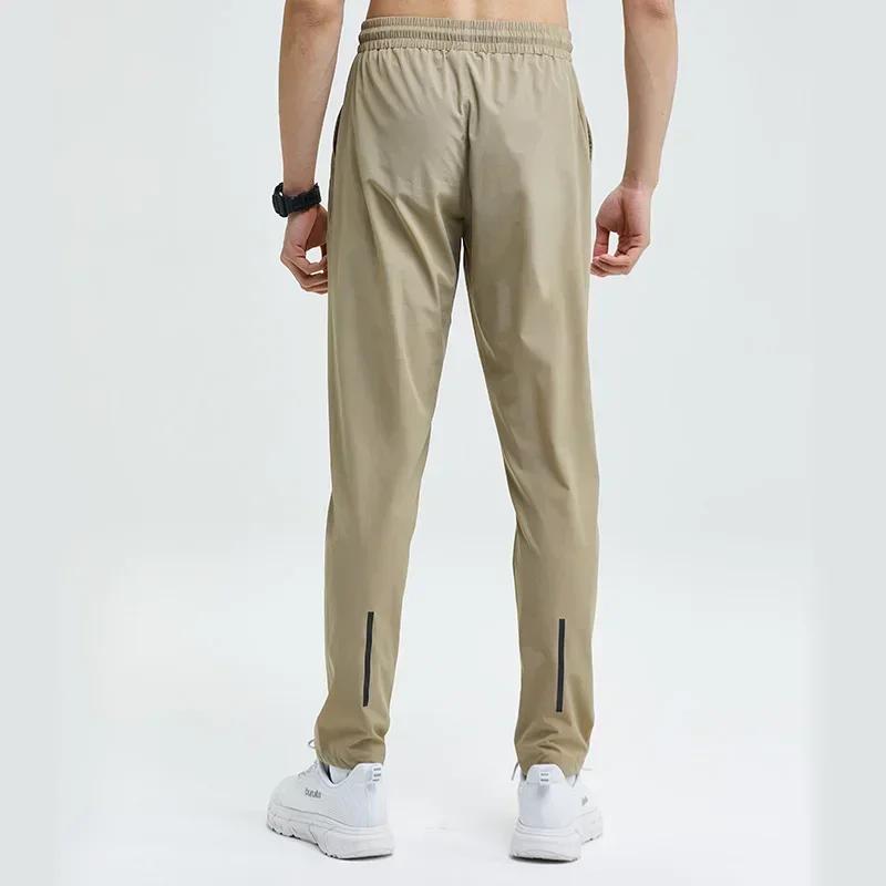 Pantalon crayon à séchage rapide pour hommes, pantalon de jogging serré, pantalon de fitness décontr