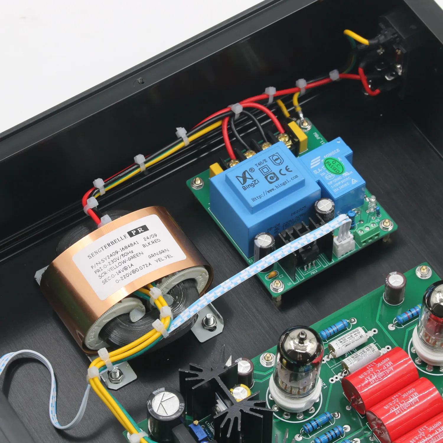 Base de préampli stéréo de Tube de préampli de Volume de relais de télécommande HiFi sur le Circuit